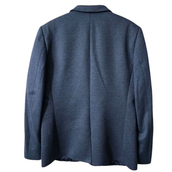 TOPMAN Mens Blue Jacket Coat Size 42 2 Button Closure - Picture 2 of 6